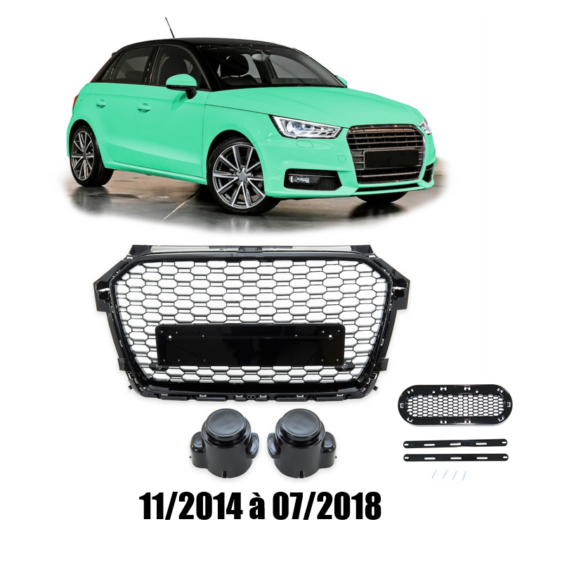 Grille D’aération Pour Audi A1 Sportback Phase I (8X) – Réf. 8X1820901 – Occasion En Bon état
