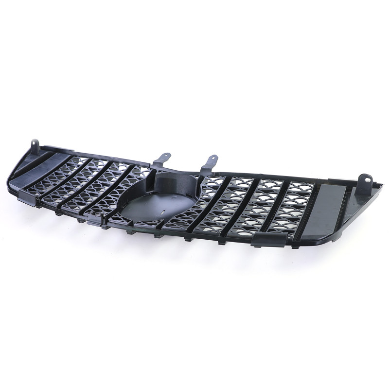 Calandre Avant Noire Chrome Look GT Pour Mercedes ML W164 Phase 1 (2005-2008) - Neuf