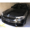 Spoiler avant M performance noir brillant BMW série 5 G30 G31 pack M phase 1 de 02/2017 à 06/2020