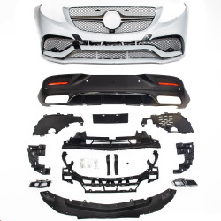 Pare-chocs avant et diffuseur look 63 AMG pour Mercedes GLE Coupé C292 à partir de 04/2015