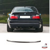 BECQUET DE COFFRE LOOK M3 EFFET CARBONE POUR BMW SERIE 3 E46 COUPE DE 1999 A 2006